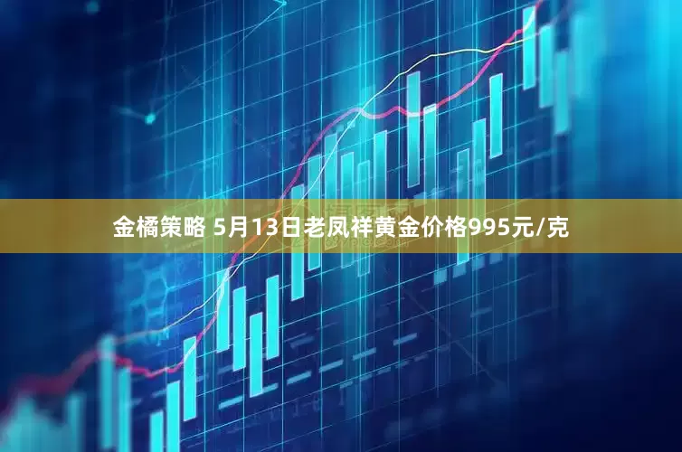 金橘策略 5月13日老凤祥黄金价格995元/克