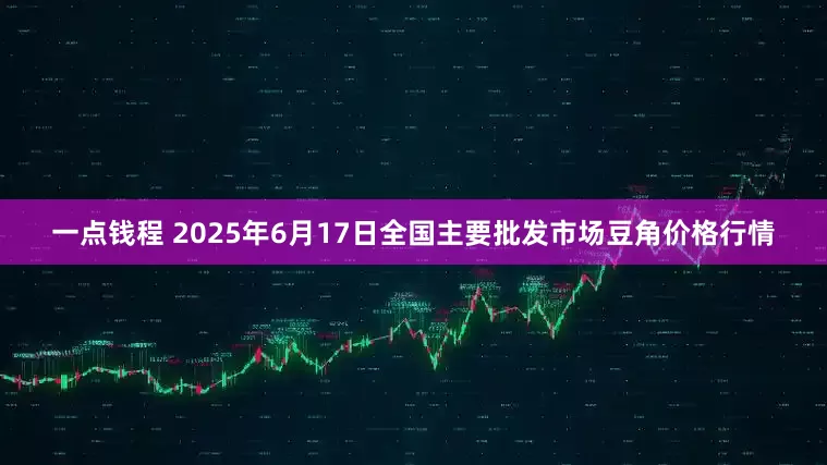 一点钱程 2025年6月17日全国主要批发市场豆角价格行情